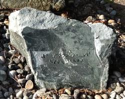 Stone sculpture titled  